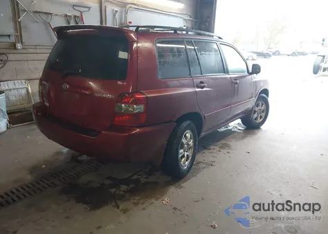 2007 Toyota Highlander V6 из США, поврежденный, VIN JTEEP21A870205947